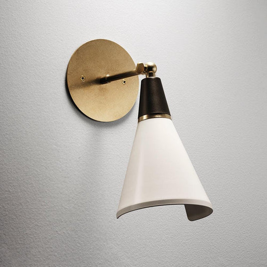 Stilnovo Style Adjustable Pivot Wall Lamp, Mid-Century Modern Brass Wall Sconce, Handmade Industrial Design Reading Wall Light Fixture