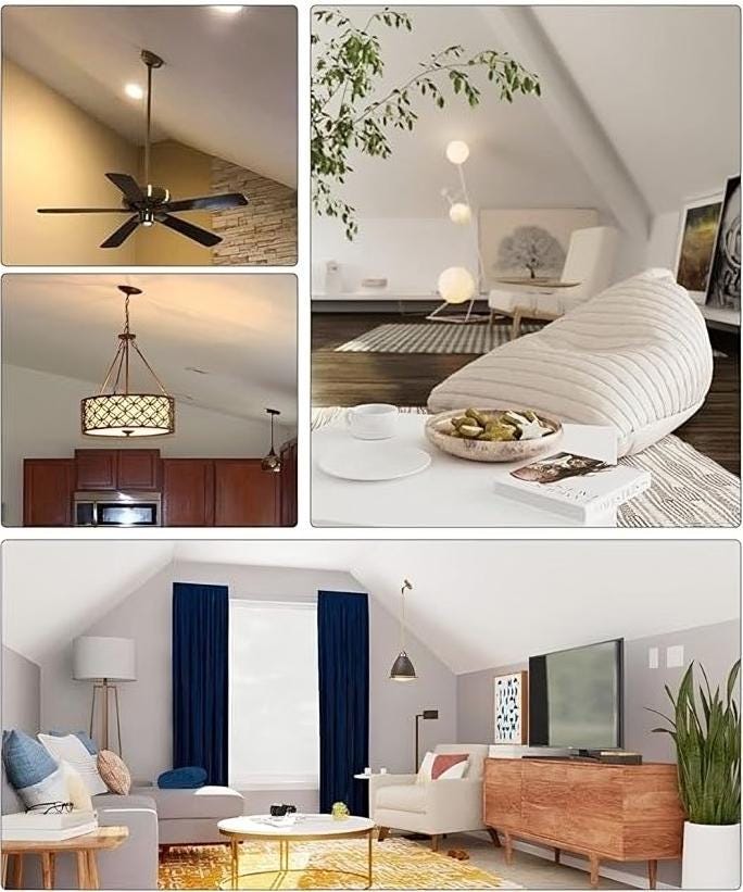 Sloped Ceiling Adapter for Chandeliers Pendant Lights Brass Chandelier, Adjustable Swivel Pendant Light Adapter For Sloped Ceiling