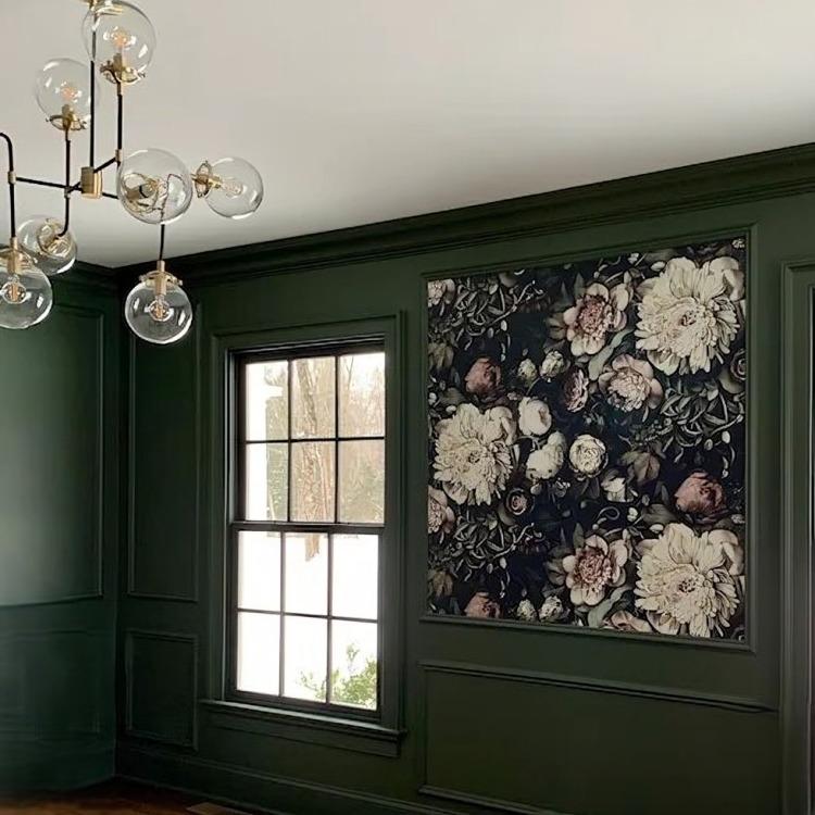 Modern Bistro Glass Globe Brass Chandelier, Handcrafted Bubble Ceiling Light, Mid Century Modern 8 Glass Globe Design Hanging Light Fixture