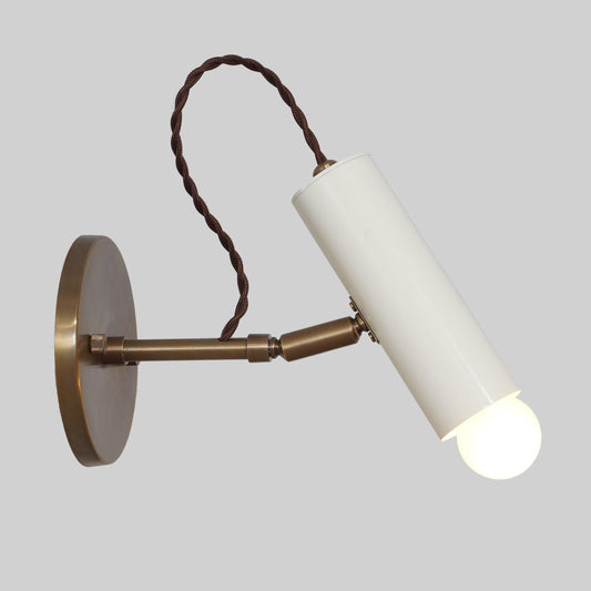 Adjustable Milano Pivot Brass Wall Sconce, Mid Century Modern Design Single Light Wall Lamp, Handcrafted Modern Custom Light Fixture