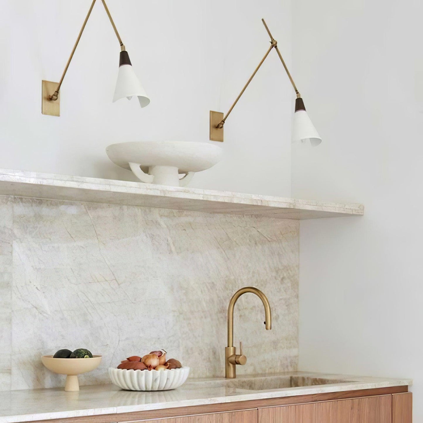 Articulated Adjustable Stilnovo Style Wall Lamp, Mid-Century Modern Alska Brass Wall Sconce, Handmade Industrial Design Reading Wall Light