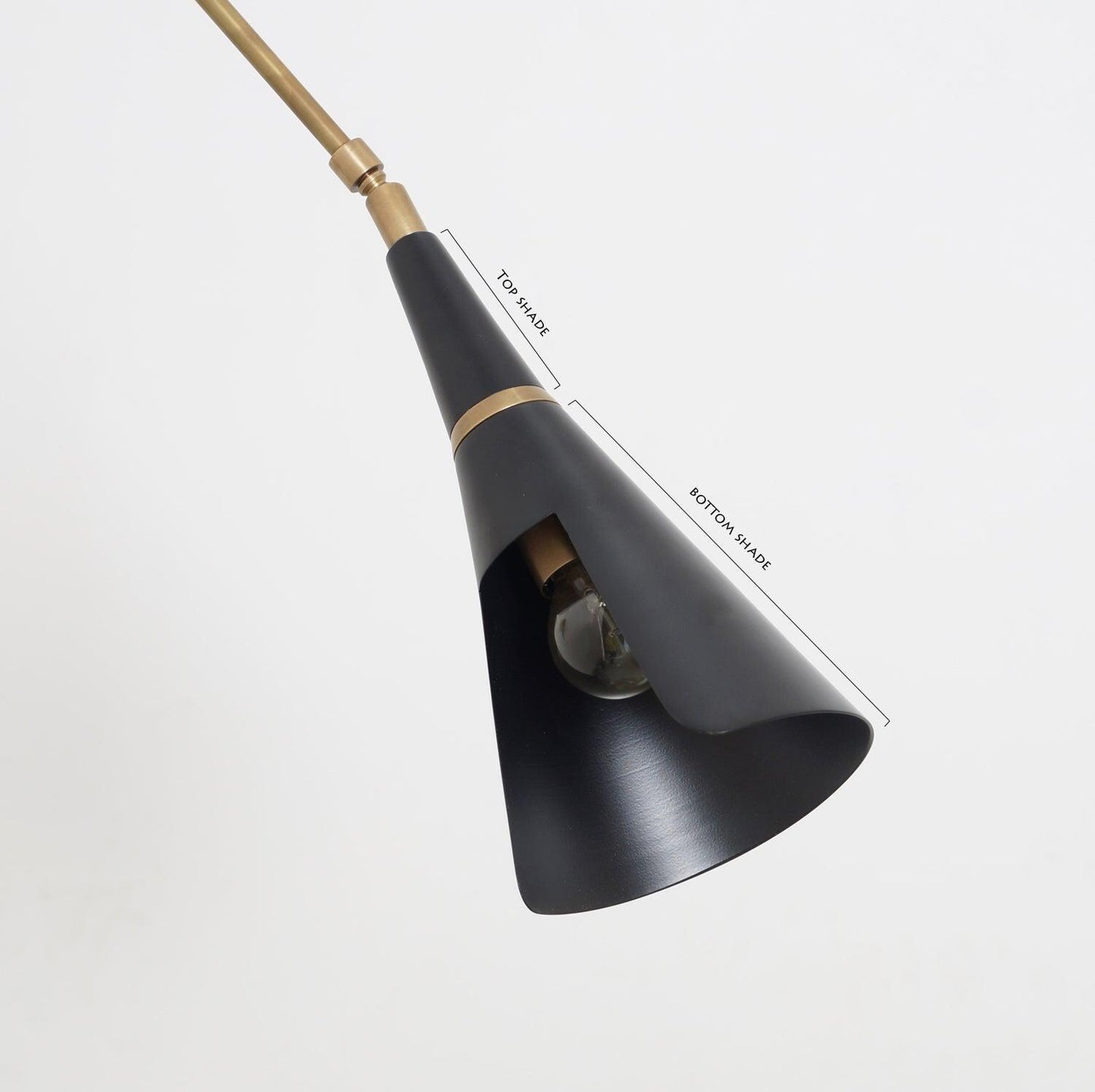 Stilnovo Articulated Adjustable Alska Wall Lamp, Mid-Century Modern Brass Wall Sconce, Handmade Industrial Design Reading Wall Light Fixture